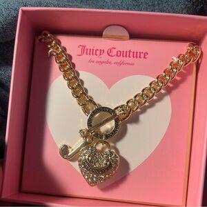 BNIB Juicy Couture Gold Heart Necklace